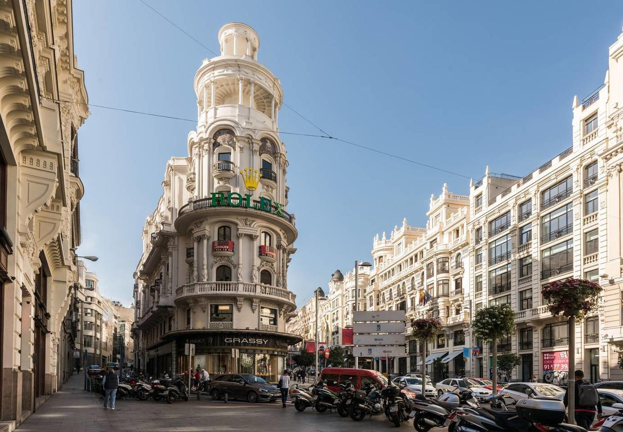 Apartmán M&F Gran Via 3 Hab Madrid Exteriér fotografie